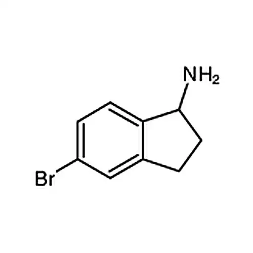 5-臭素-2,3-二水素-1H-茚-1-アミン