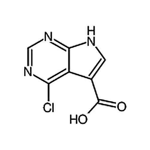 4-Chloro-7H-pyrrolo[2,3-d]pyrimidine-5-carboxylic acid