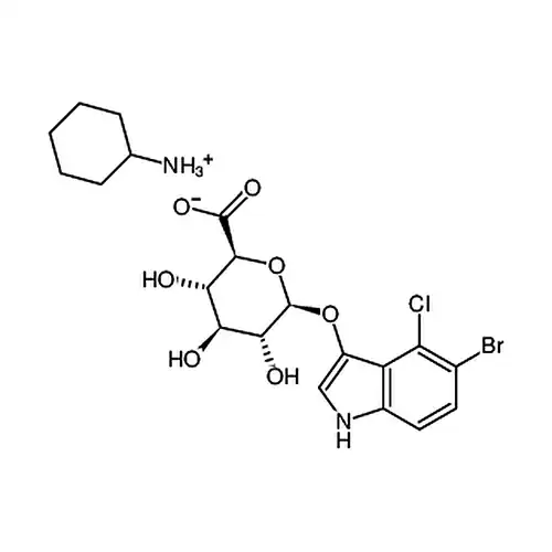 5-臭素-4-塩素-3-インドール基-β-D-ブドウ糖アルデヒド酸苷环ヘキシル基アミン塩