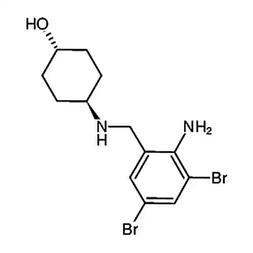 rel-(1r,4r)-4-((2-アミノ-3,5-二臭素ベンジル)アミノ)シクロヘキサン-1-アルコール