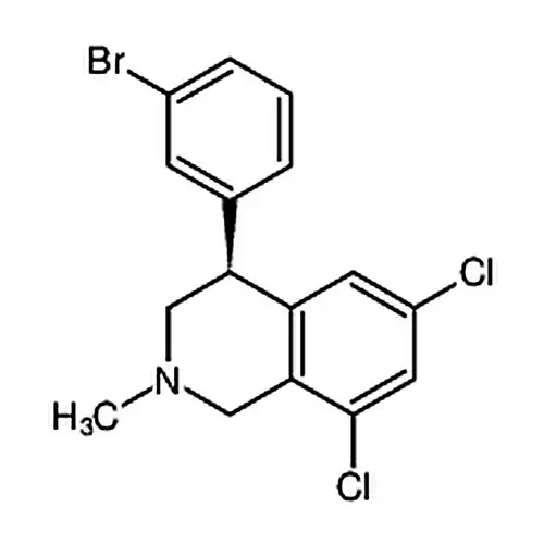 (S)-4-(3-브롬페닐)-6，8-二염소-2-메틸-1，2，3，4-四수소이소퀴놀린