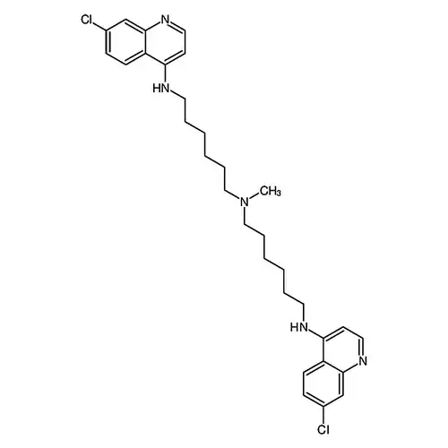 N1-(7-塩素キノリン-4-基)-N6-(6-((7-塩素キノリン-4-基)アミノ)ヘキシル基)-N6-メチルヘキシルアルカン-1,6-二アミン