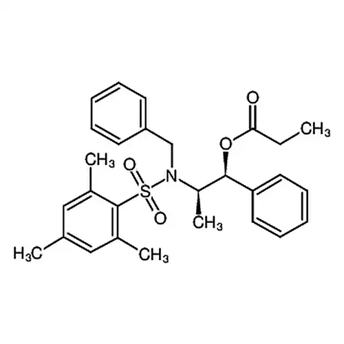 プロピオン酸(1S,2R)-2-[N-ベンジル-N-(均三トルエン基磺酰)アミノ]-1-フェニルプロピルエステル[非选择性不对称アルコールアルデヒド反应用試薬]