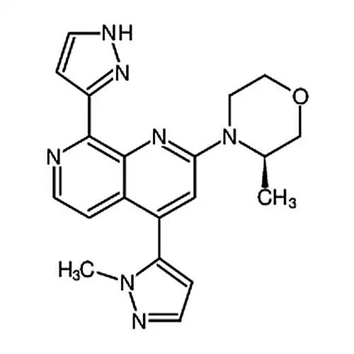 (R)-3-メチル-4-(4-(1-メチル-1H-ピラゾール-5-基)-8-(1H-ピラゾール-3-基)-1,7-二窒素杂萘-2-基)吗啉
