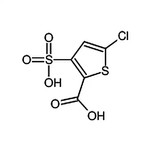 5-塩素-3-スルホン酸チオフェン-2-羧酸