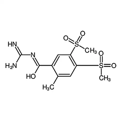 N-Carbamimidoyl-2-methyl-4,5-bis(methylsulfonyl)benzamide