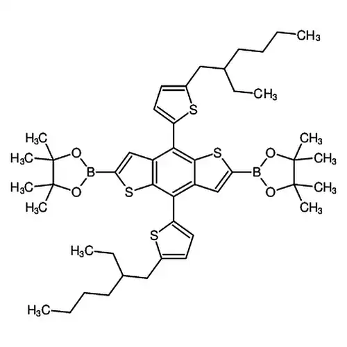 2,2'-(4,8-Bis(5-(2-ethylhexyl)thiophen-2-yl)benzo[1,2-b:4,5-b']dithiophene-2,6-diyl)bis(4,4,5,5-tetramethyl-1,3,2-dioxaborolane)