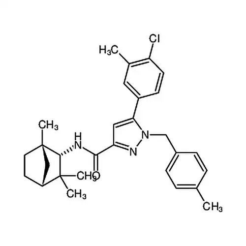 5-(4-塩素-3-メチルフェニル)-1-(4-メチルベンジル)-N-((1S,2S,4R)-1,3,3-三メチル双环[2.2.1]ヘプチルアルカン-2-基)-1H-ピラゾール-3-メチルアミド