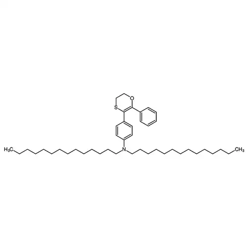 4-(2-페닐-5，6-二수소-1，4-噁噻헥실环-3-基)-N，N-二十四알칸基아닐린