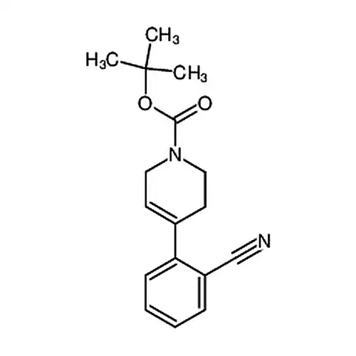 4-(2-氰基페닐)-5，6-二수소피리딘-1(2H)-羧산叔부틸에스테르