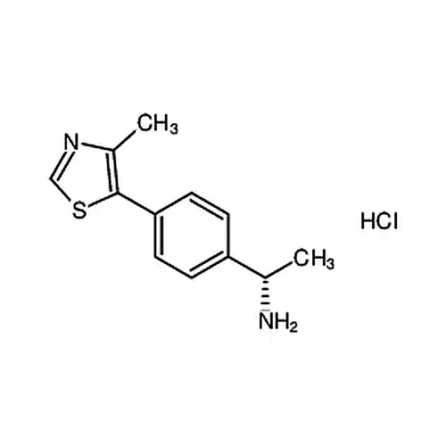 (S)-1-(4-(4Methylthiazol-5-yl)phenyl)ethan-1-amine HCl