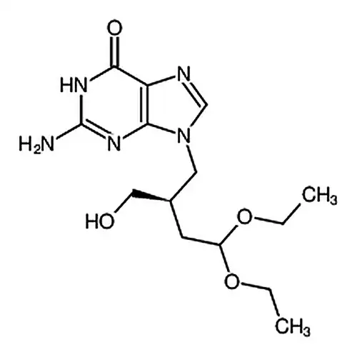 (R)-2-Amino-9-(4，4-Diethoxy-2-(Hydroxymethyl)Butyl)-1，9-Dihydro-6H-Purin-6-One