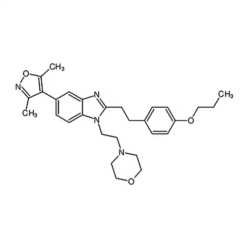 4-(2-(5-(3，5-dimethylisoxazol-4-yl)-2-(4-propoxyphenethyl)-1H-benzo[d]imidazol-1-yl)ethyl)morpholine