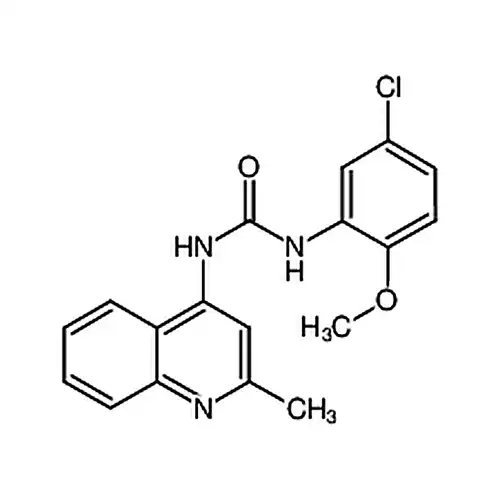 1-(5-塩素-2-メチル酸素基フェニル)-3-(2-メチルキノリン-4-基)脲