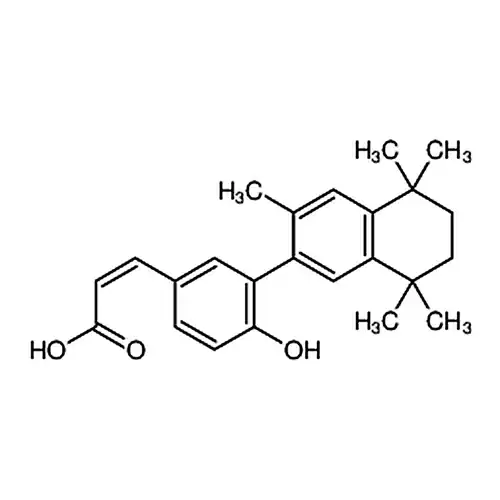 3-[4-Hydroxy-3-(5，6，7，8-tetrahydro-3，5，5，8，8-pentamethyl-2-naphthalenyl)phenyl]-2-propenoic acid