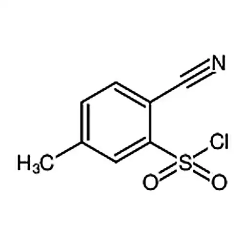 2-氰基-5-메틸벤젠磺酰염소