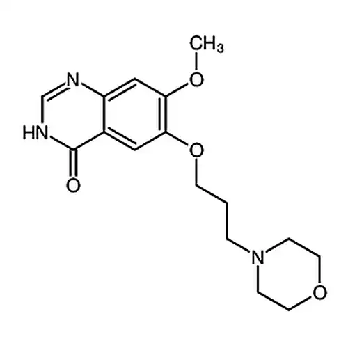 7-メチル酸素基-6-(3-吗啉-4-基プロピル酸素基)喹唑啉-4(3H)-ケトン