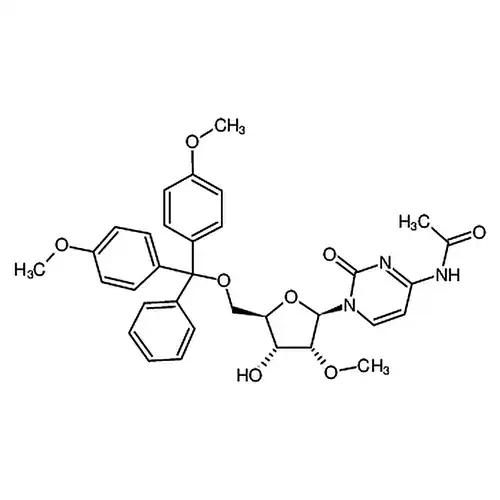 N-(1-((2R,3R,4R,5R)-5-((双(4-メチル酸素基フェニル)(フェニル)メチル酸素基)メチル)-4-ヒドロキシ-3-メチル酸素基テトラヒドロフラン-2-基)-2-酸素代-1,2-二水素ピリミジン-4-基)エチルアミド