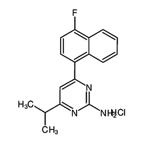 4-(4-불소萘-1-基)-6-이소프로필피리미딘-2-아민