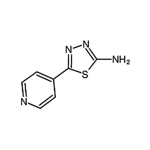 2-アミノ-5-(4-ピリジン基)-1,3,4-噻重窒素