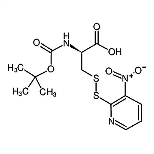 N-[叔부틸산소羰基]-3-[(3-니트로-2-피리딘基)二황]-D-프로필氨산