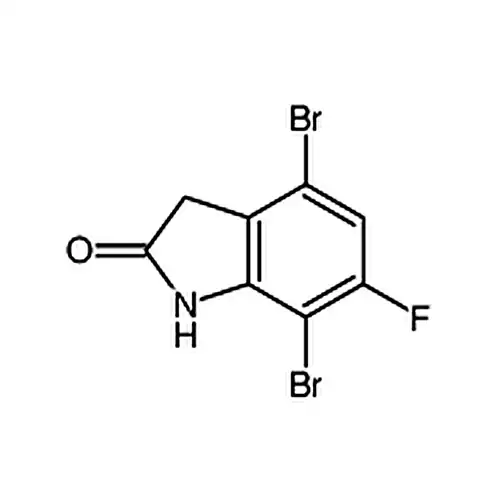 2H-Indol-2-one， 4，7-dibromo-6-fluoro-1，3-dihydro-