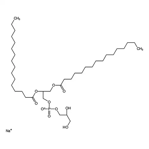 1,2-dipalmitoyl-sn-glycero-3-phospho-(1'-rac-glycerol) (sodium salt)