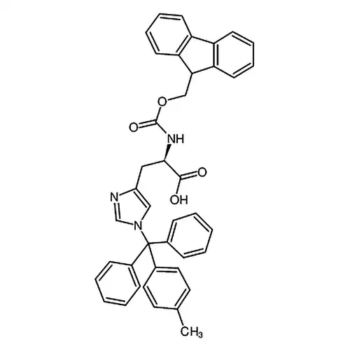 N-(9-芴メチル酸素羰基)-N'-(4-メチル三ベンゼンメチル)-D-组氨酸