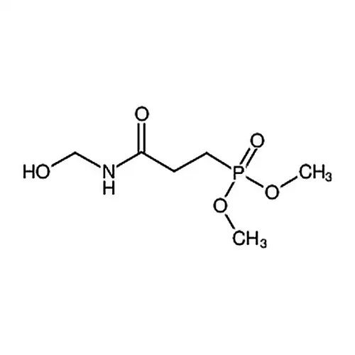 3-(Dimethylphosphono)-N-methylolpropionamide