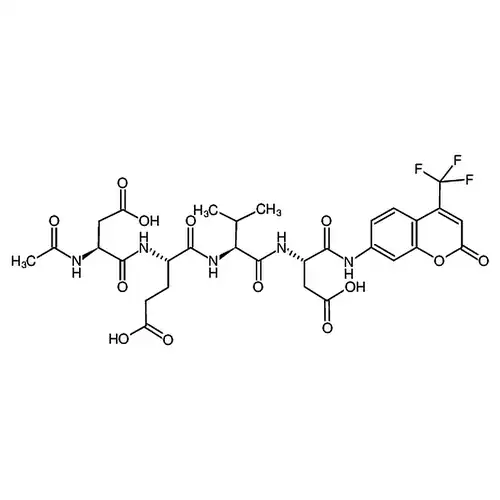 N-Acetyl-Asp-Glu-Val-Asp-7-amido-4-trifluoromethylcoumarin