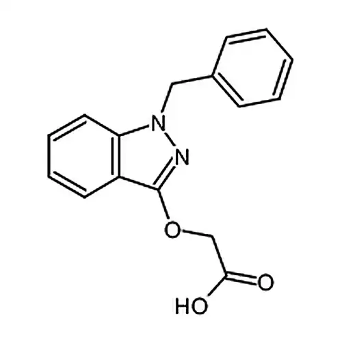 2-(1-ベンジル-1H-吲唑-3-基酸素基)酢酸