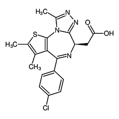 2-((6R)-4-(4-chlorophenyl)-2,3,9-trimethyl-6H-thieno[3,2-f][1,2,4]triazolo[4,3-a][1,4]diazepin-6-yl)acetic acid