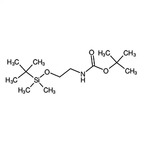 tert-Butyl 2-(tert-butyldimethylsilyloxy) ethylcarbamate