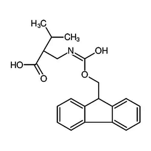 (S)-2-(((((9H-Fluoren-9-yl)methoxy)carbonyl)amino)methyl)-3-methylbutanoic acid