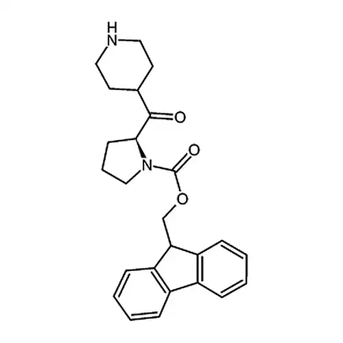 (S)-1-(1-(((9H-芴-9-基)메틸산소基)羰基)哌啶-4-基)피롤알칸-2-羧산