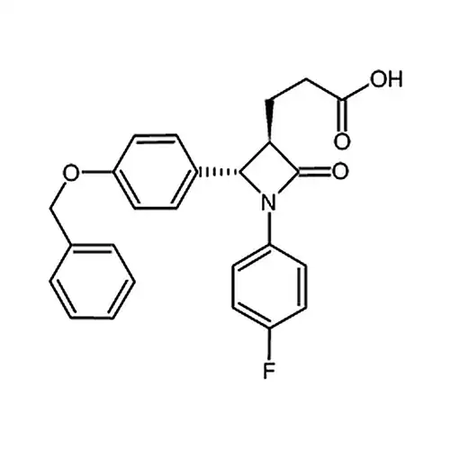 3-((2S,3R)-2-(4-(Benzyloxy)phenyl)-1-(4-fluorophenyl)-4-oxoazetidin-3-yl)propanoic acid