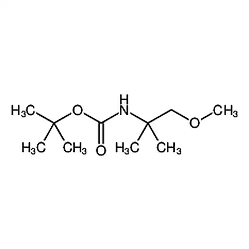N-Boc-1-메틸산소基-2-메틸-프로필基-2-아민