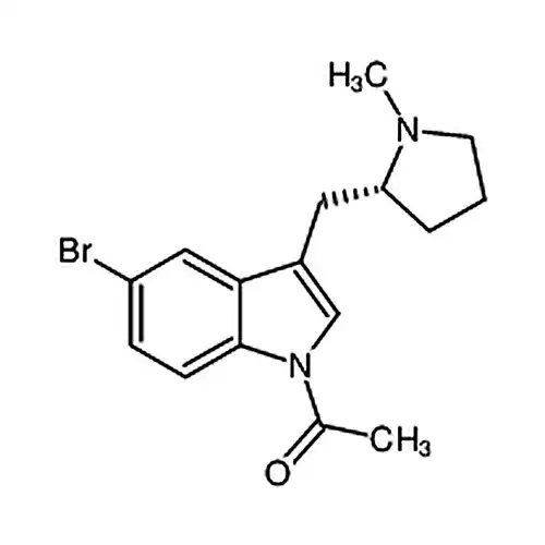 (R)-N-아세틸-5-브롬-3-(N-메틸피롤알칸-2-基메틸)-1H-인돌