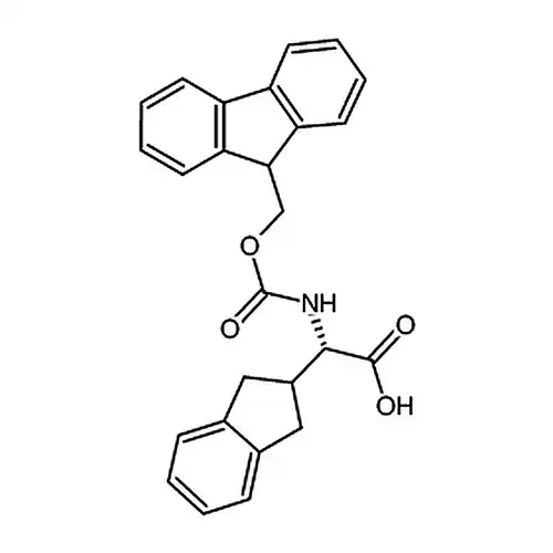 (S)-2-((((9H--芴-9-基)메틸산소基)羰基)아미노)-2-(2,3-二수소-1H-茚-2-基)아세트산