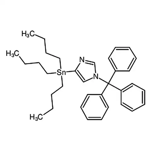 1-三페닐메틸-4-三부틸基주석이미다졸