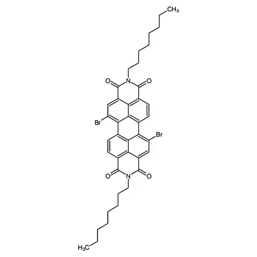 5,12-Dibromo-2,9-dioctylanthra[2,1,9-def:6,5,10-d'e'f']diisoquinoline-1,3,8,10(2H,9H)-tetraone