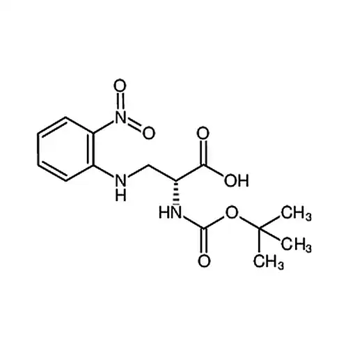 (R)-2-((tert-butoxycarbonyl)amino)-3-((2-nitrophenyl)amino)propanoic acid