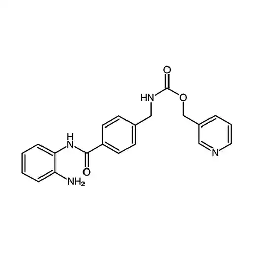 N-(2-aminophenyl)-4-[N-(pyridin-3-yl)methoxycarbonylaminomethyl]benzamide