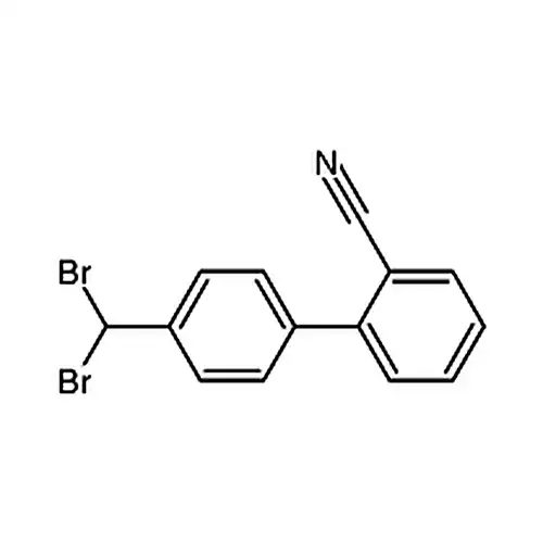 4-(二臭素メチル)-[1,1-联ベンゼン]-2-メチル腈