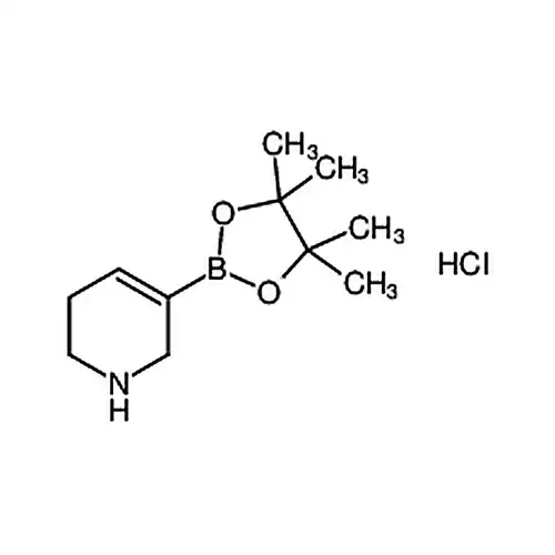 5-(4,4,5,5-四метил-1,3,2-二кислородабора杂环пентилалкан-2-基)-1,2,3,6-四водорода피리딘соляная кислотасоль