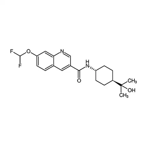7-(二불소메틸산소基)-N-(trans-4-(2-羟프로필基-2-环헥실基)퀴놀린-3-메틸아미드