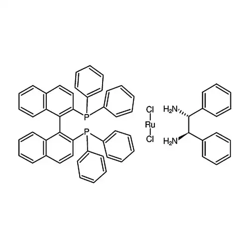 Dichloro[(R)-(+)-2,2′-bis(diphenylphosphino)-1,1′-binaphthyl][(1R,2R)-(+)-1,2-diphenylethylenediamine)ruthenium(II)
