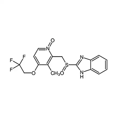 2-[[[3-메틸-1-산소代-4-(2,2,2-三불소에틸산소基)-2-피리딘]메틸]亚황酰基]벤젠并이미다졸