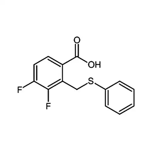 3,4-Difluoro-2-((phenylthio)methyl)benzoic acid