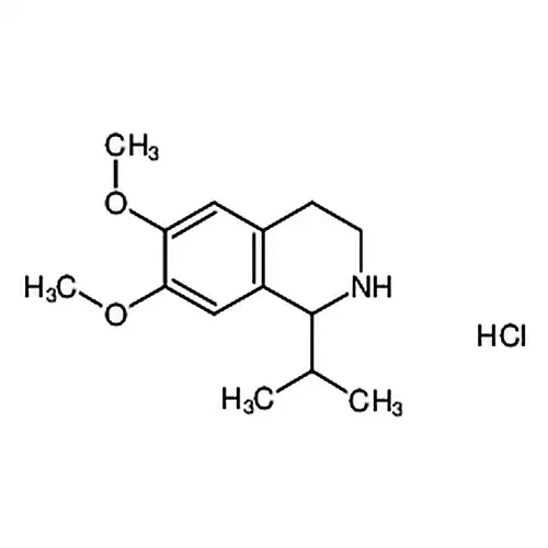 1-이소프로필-6,7-二메틸산소基-1,2,3,4-四수소이소퀴놀린염산염